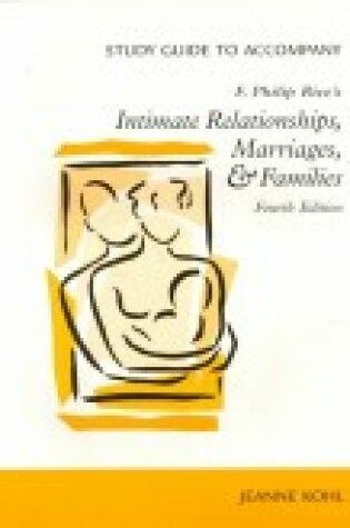 Cover of Intimate Relationships, Marriages, and Families