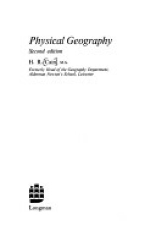 Cover of Physical Geography