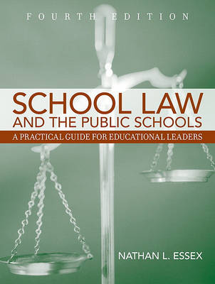 Book cover for School Law and the Public Schools