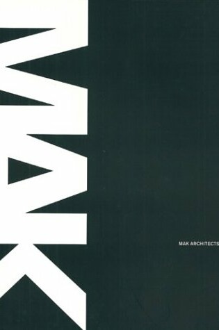 Cover of Mak Architects