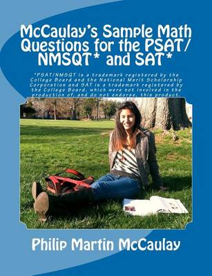 Book cover for McCaulay's Sample Math Questions for the PSAT/NMSQT* and SAT*