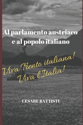 Book cover for Al parlamento austriaco e al popolo italiano