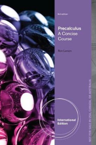 Cover of Precalculus