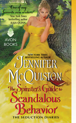 Book cover for The Spinster's Guide to Scandalous Behavior