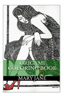 Book cover for Origami Coloring Book