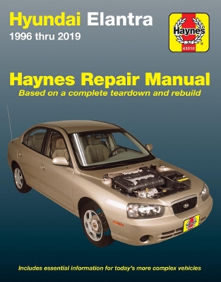 Book cover for Hyundai Elantra (1996-2019) (USA)