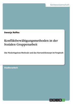 Book cover for Konfliktbewaltigungsmethoden in der Sozialen Gruppenarbeit