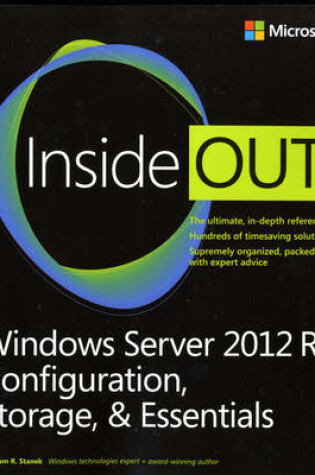 Cover of Windows Server 2012 R2 Inside Out Volume 1