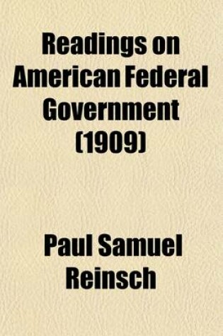 Cover of Readings on American Federal Government