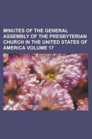 Cover of Minutes of the General Assembly of the Presbyterian Church in the United States of America (1868)