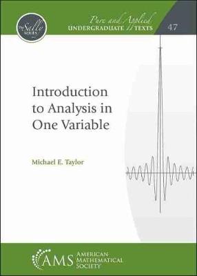 Cover of Introduction to Analysis in One Variable