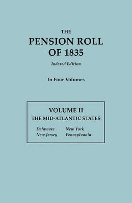 Book cover for The Pension Roll of 1835. in Four Volumes. Volume II