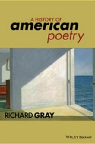 Cover of A History of American Poetry