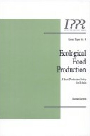 Cover of Ecological Food Production