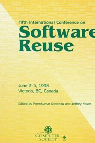 Cover of International Conference on Software Reuse