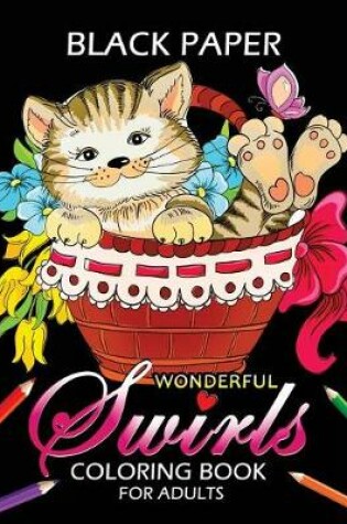 Cover of Wonderful Swirls Coloring Book for Adults