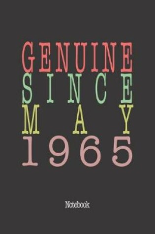 Cover of Genuine Since May 1965