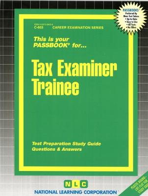 Cover of Tax Examiner Trainee