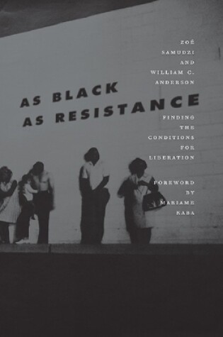 Cover of As Black As Resistance