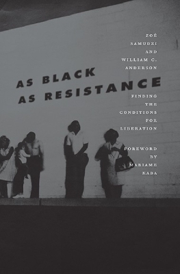 Book cover for As Black As Resistance