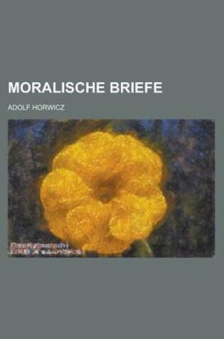 Cover of Moralische Briefe