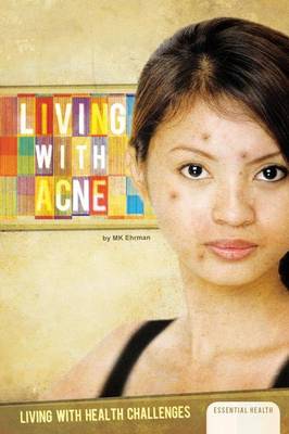Book cover for Living with Acne