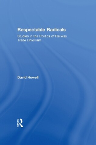 Cover of Respectable Radicals