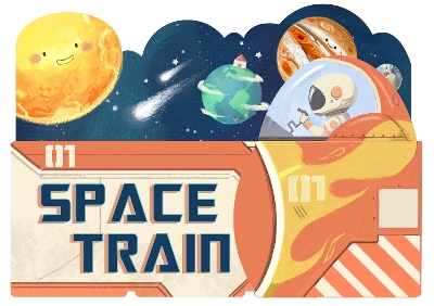 Book cover for Space Train