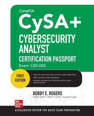 Book cover for CompTIA CySA+ Cybersecurity Analyst Certification Passport (Exam CS0-002)