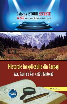 Book cover for Misterele inexplicabile din Carpați. Castele, cetăți, orașe-fantomă