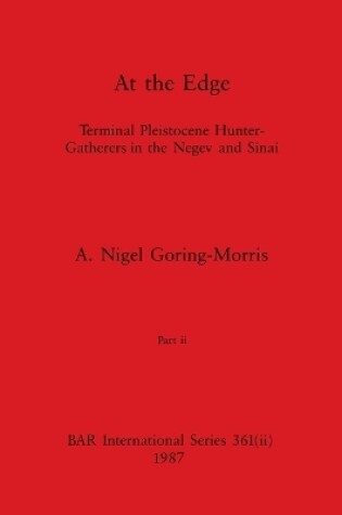 Cover of At the Edge, Part ii