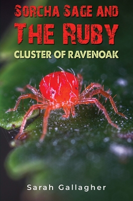 Book cover for Sorcha Sage and the Ruby Cluster of Ravenoak