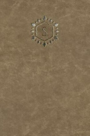 Cover of Monogram "S" Sketchbook