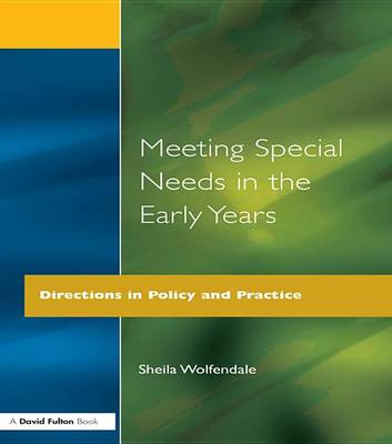 Book cover for Meeting Special Needs in the Early Years