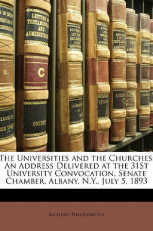 Cover of The Universities and the Churches