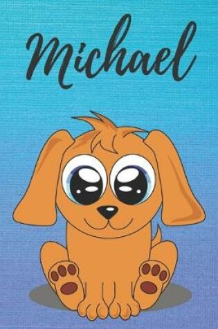 Cover of Michael dog coloring book / notebook / journal / diary