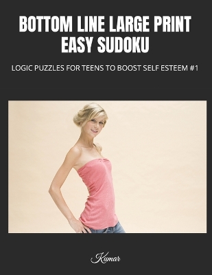 Book cover for Bottom Line Large Print Easy Sudoku