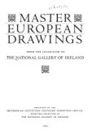 Cover of Master European Drawings from the Collection of the National Gallery of Ireland