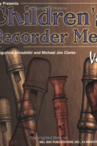 Cover of Children's Recorder Method, Volume 1