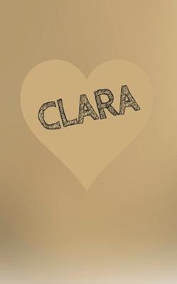 Book cover for Clara - Livro de dobrar e colorir