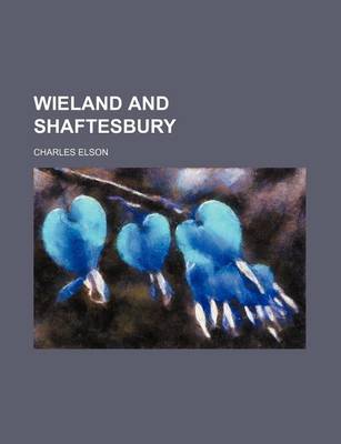 Book cover for Wieland and Shaftesbury