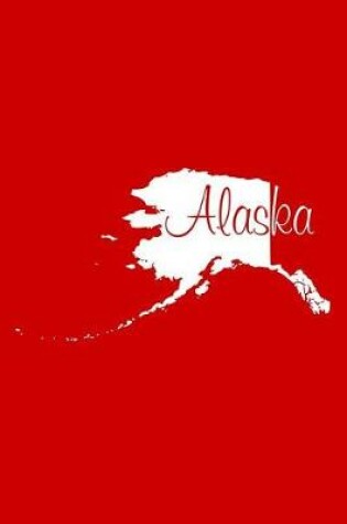 Cover of Alaska - Red Lined Notebook with Margins