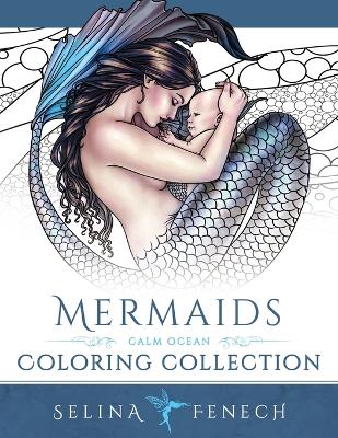 Book cover for Mermaids - Calm Ocean Coloring Collection