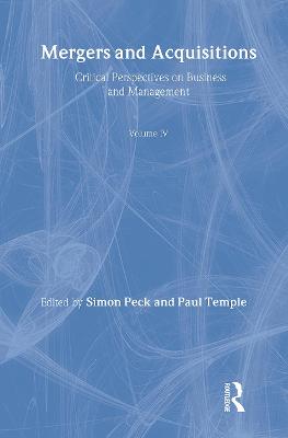 Book cover for Mergers & Acquis Crit Persp V4