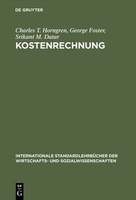 Book cover for Kostenrechnung