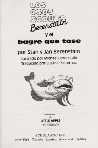 Cover of Osos Scouts Berenstain y El Bagre Que Tose