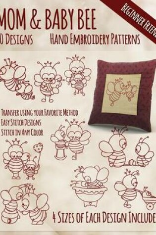 Cover of Mother and Baby Bee Hand Embroidery Patterns