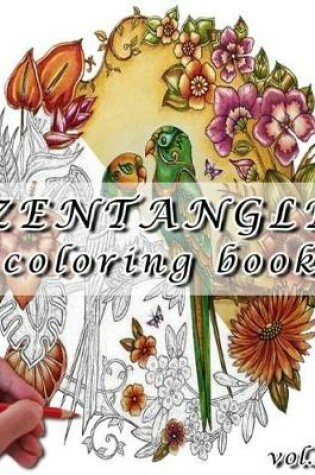 Cover of Zentangle Coloring Book Vol.4