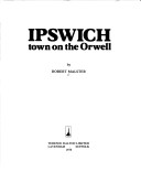 Book cover for Ipswich, Town on the Orwell