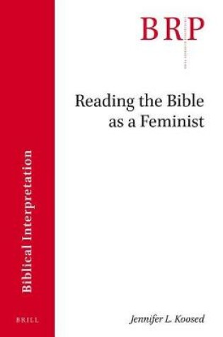 Cover of Reading the Bible as a Feminist